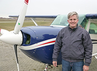 Koch und Pilot Olaf Klün