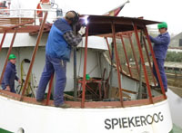 Auf Schiff Spiekeroog