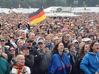 Public Viewing in Scheeßel